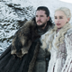 Jon Snow and Daenerys Targaryen are teamed up, in some very warm furs.